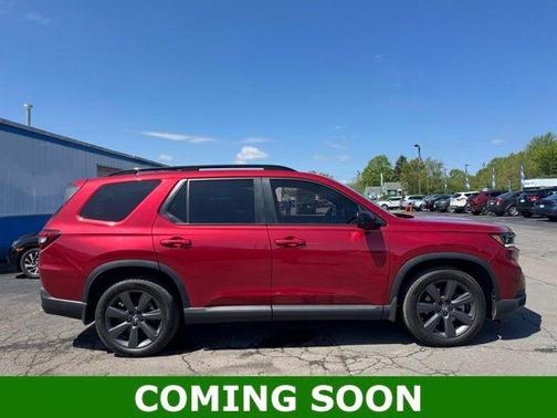 Red 2023 Honda Pilot Sport