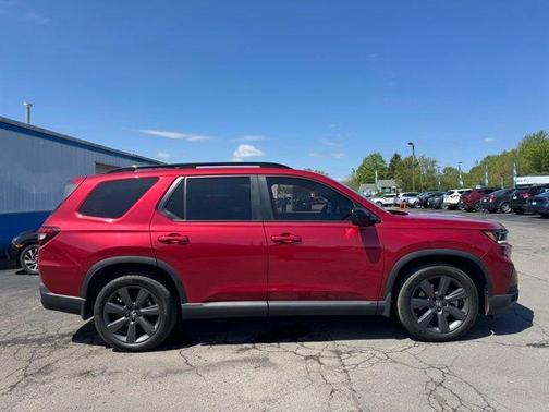 Red 2023 Honda Pilot Sport