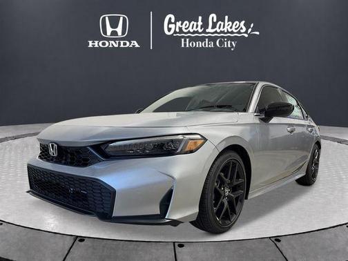 Solar Silver Metallic 2026 Honda Civic Sport
