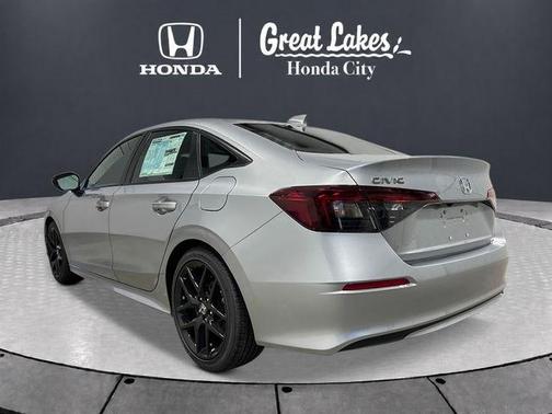 Solar Silver Metallic 2026 Honda Civic Sport