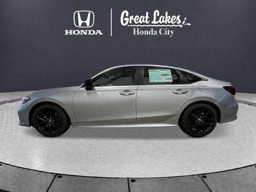 Solar Silver Metallic 2026 Honda Civic Sport