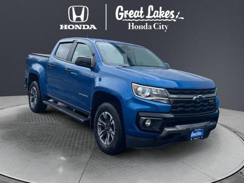 Bright Blue Metallic 2022 Chevrolet Colorado Z71