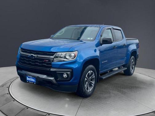 Bright Blue Metallic 2022 Chevrolet Colorado Z71