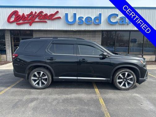 Crystal Black Pearl 2023 Honda Pilot Elite