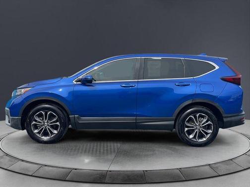 Aegean Blue Metallic 2021 Honda CR-V EX