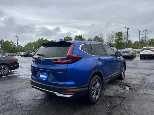 Aegean Blue Metallic 2021 Honda CR-V EX