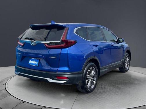 Aegean Blue Metallic 2021 Honda CR-V EX