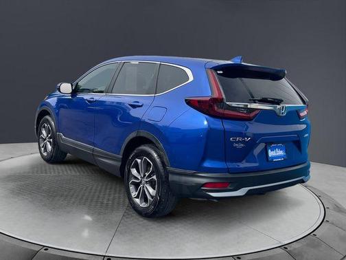Aegean Blue Metallic 2021 Honda CR-V EX