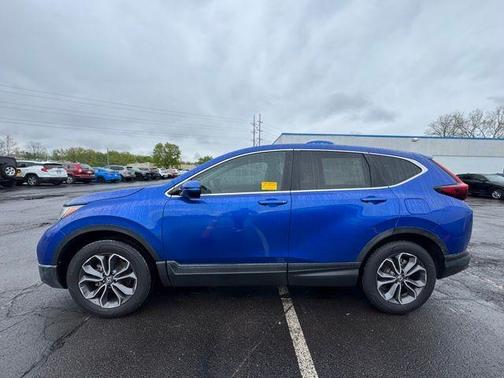 Aegean Blue Metallic 2021 Honda CR-V EX