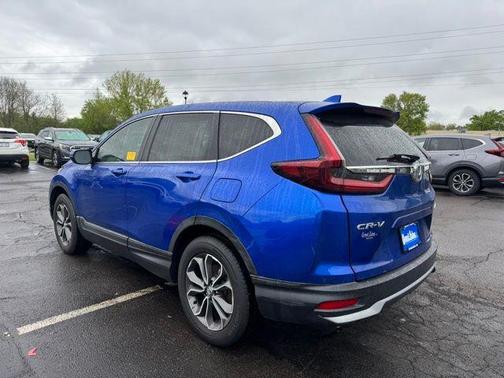 Aegean Blue Metallic 2021 Honda CR-V EX