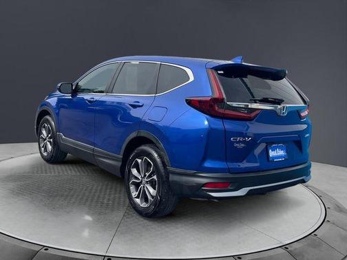 Aegean Blue Metallic 2021 Honda CR-V EX