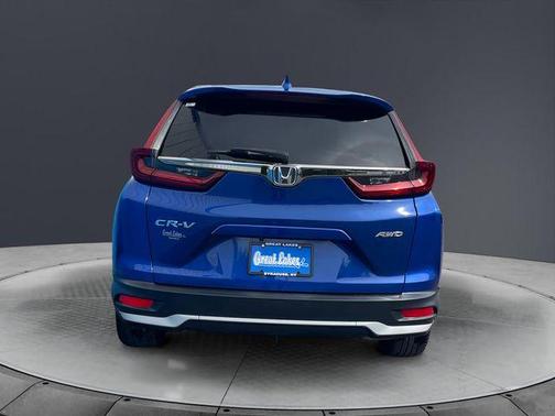 Aegean Blue Metallic 2021 Honda CR-V EX