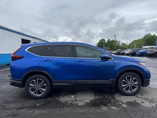 Aegean Blue Metallic 2021 Honda CR-V EX