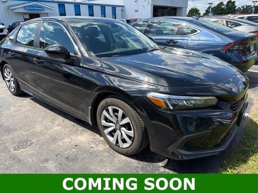 Crystal Black Pearl 2023 Honda Civic LX