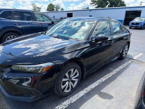 Crystal Black Pearl 2023 Honda Civic LX