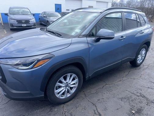 Blue 2023 Toyota Corolla Cross LE