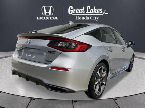 Solar Silver Metallic 2026 Honda Civic Hybrid Sport Touring