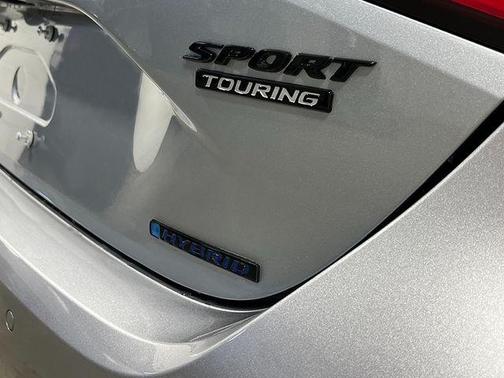 Solar Silver Metallic 2026 Honda Civic Hybrid Sport Touring