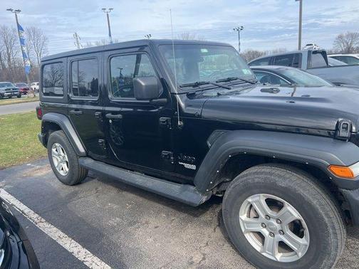 Black Clearcoat 2021 Jeep Wrangler Unlimited Sport