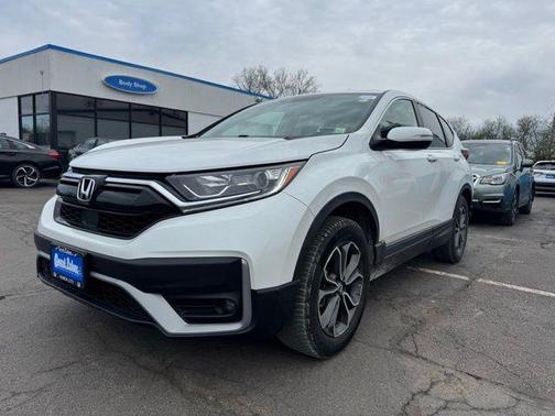 Platinum White Pearl 2020 Honda CR-V EX-L