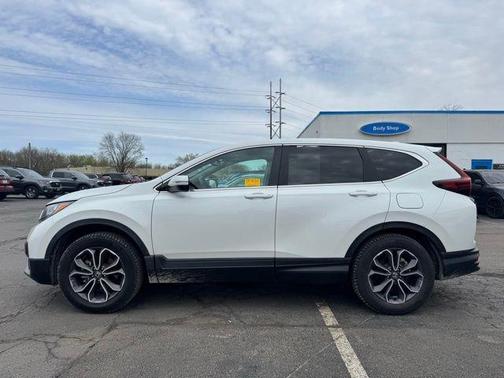 Platinum White Pearl 2020 Honda CR-V EX-L