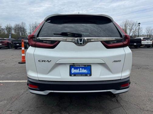 Platinum White Pearl 2020 Honda CR-V EX-L