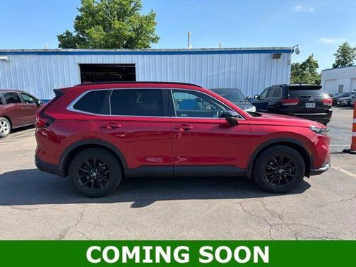 Radiant Red Metallic 2024 Honda CR-V Hybrid Sport-L