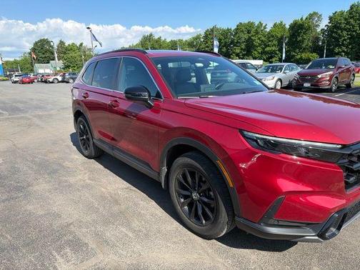 Radiant Red Metallic 2024 Honda CR-V Hybrid Sport-L