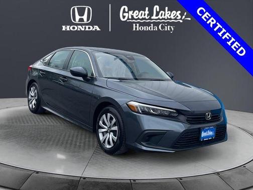 Meteorite Gray Metallic 2023 Honda Civic LX