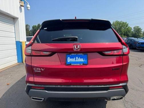 Radiant Red Metallic 2024 Honda CR-V Hybrid Sport
