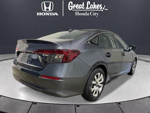 Meteorite Gray Metallic 2026 Honda Civic LX