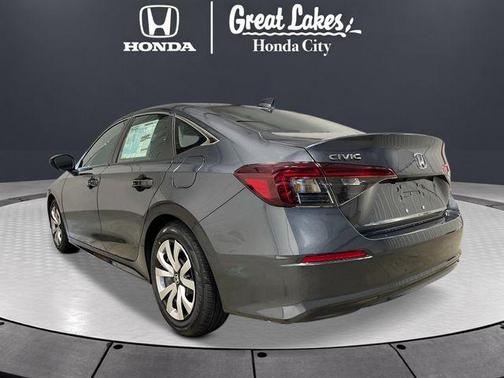 Meteorite Gray Metallic 2026 Honda Civic LX