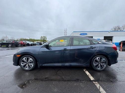 Cosmic Blue Metallic 2018 Honda Civic EX-T