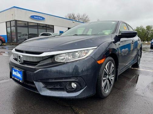 Cosmic Blue Metallic 2018 Honda Civic EX-T
