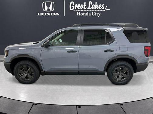Sonic Gray Pearl 2026 Honda Passport RTL Towing