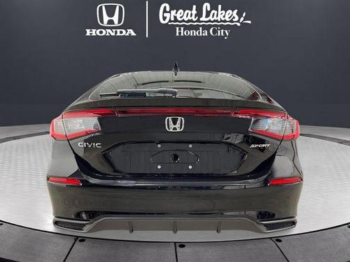 Black 2026 Honda Civic Sport