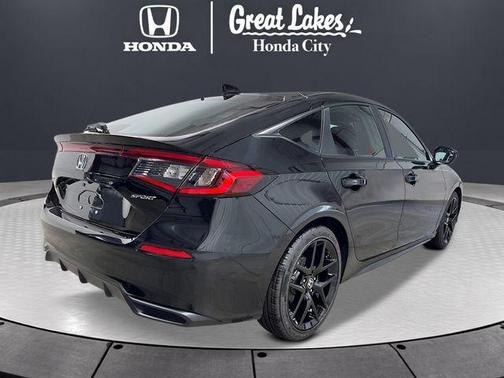 Black 2026 Honda Civic Sport