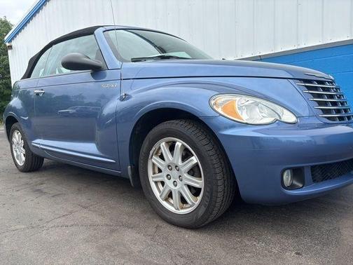 Marine Blue Pearlcoat / Black Cloth Top 2006 Chrysler PT Cruiser Touring