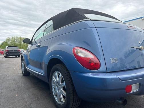 Marine Blue Pearlcoat / Black Cloth Top 2006 Chrysler PT Cruiser Touring