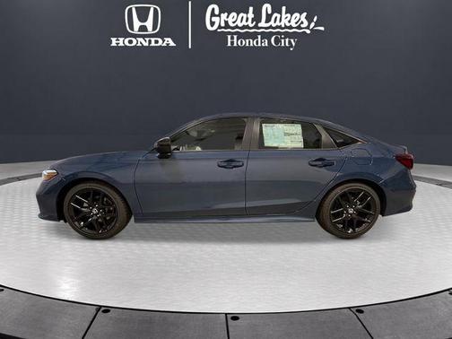 Blue 2026 Honda Civic Sport