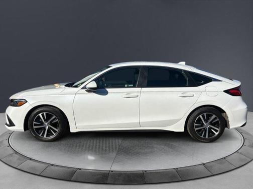 Platinum White Pearl 2023 Honda Civic LX