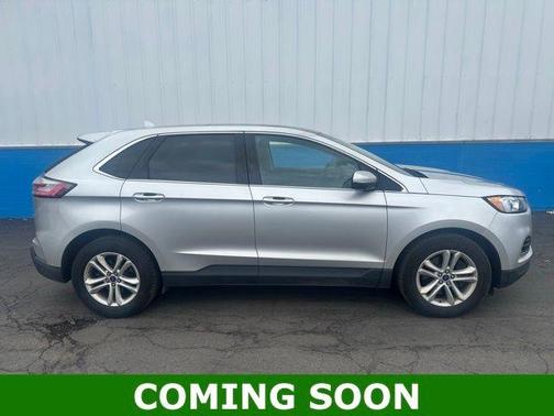 Ingot Silver Metallic 2019 Ford Edge SEL