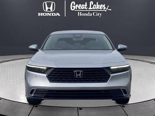 Solar Silver Metallic 2026 Honda Accord Hybrid EX-L