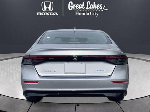 Solar Silver Metallic 2026 Honda Accord Hybrid EX-L