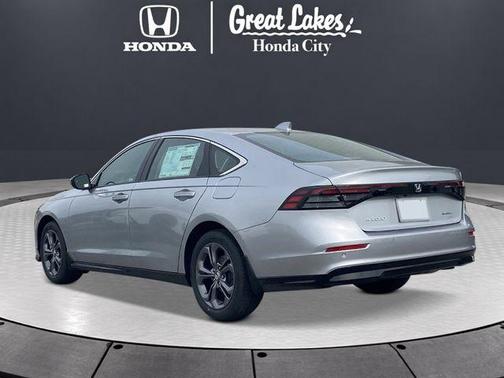 Solar Silver Metallic 2026 Honda Accord Hybrid EX-L