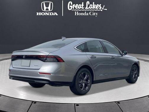 Solar Silver Metallic 2026 Honda Accord Hybrid EX-L