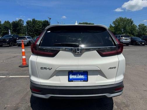 White 2021 Honda CR-V EX