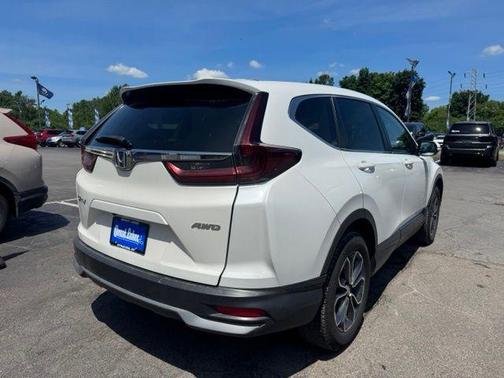 White 2021 Honda CR-V EX