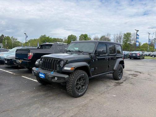 Black Clearcoat 2023 Jeep Wrangler 4xe Base