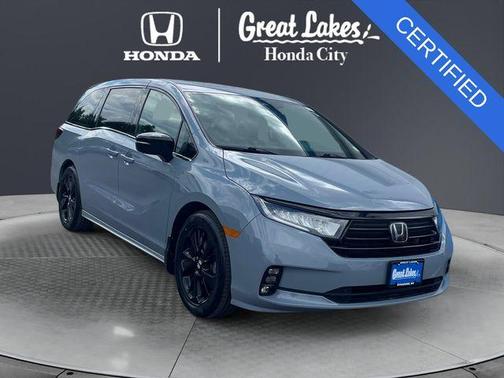 Sonic Gray Pearl 2023 Honda Odyssey Sport